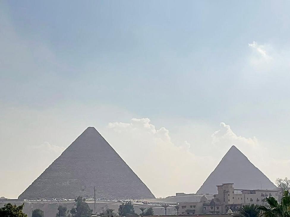 ギーザ H100 Pyramids Viewホステル エクステリア 写真